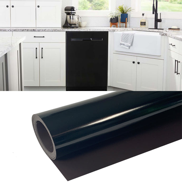 magnet black roll cover for dishwasher panel