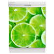 Load image into Gallery viewer, Fresh Limes Magnet Skin on White Dishwasher