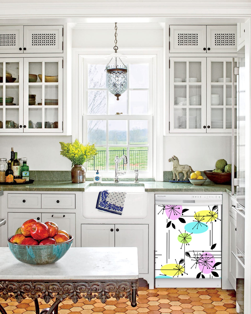 Retro Colors Dishwasher Covers, Skins & Panels Best