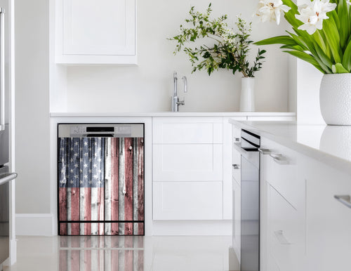 Best! American Flag Dishwasher Skin