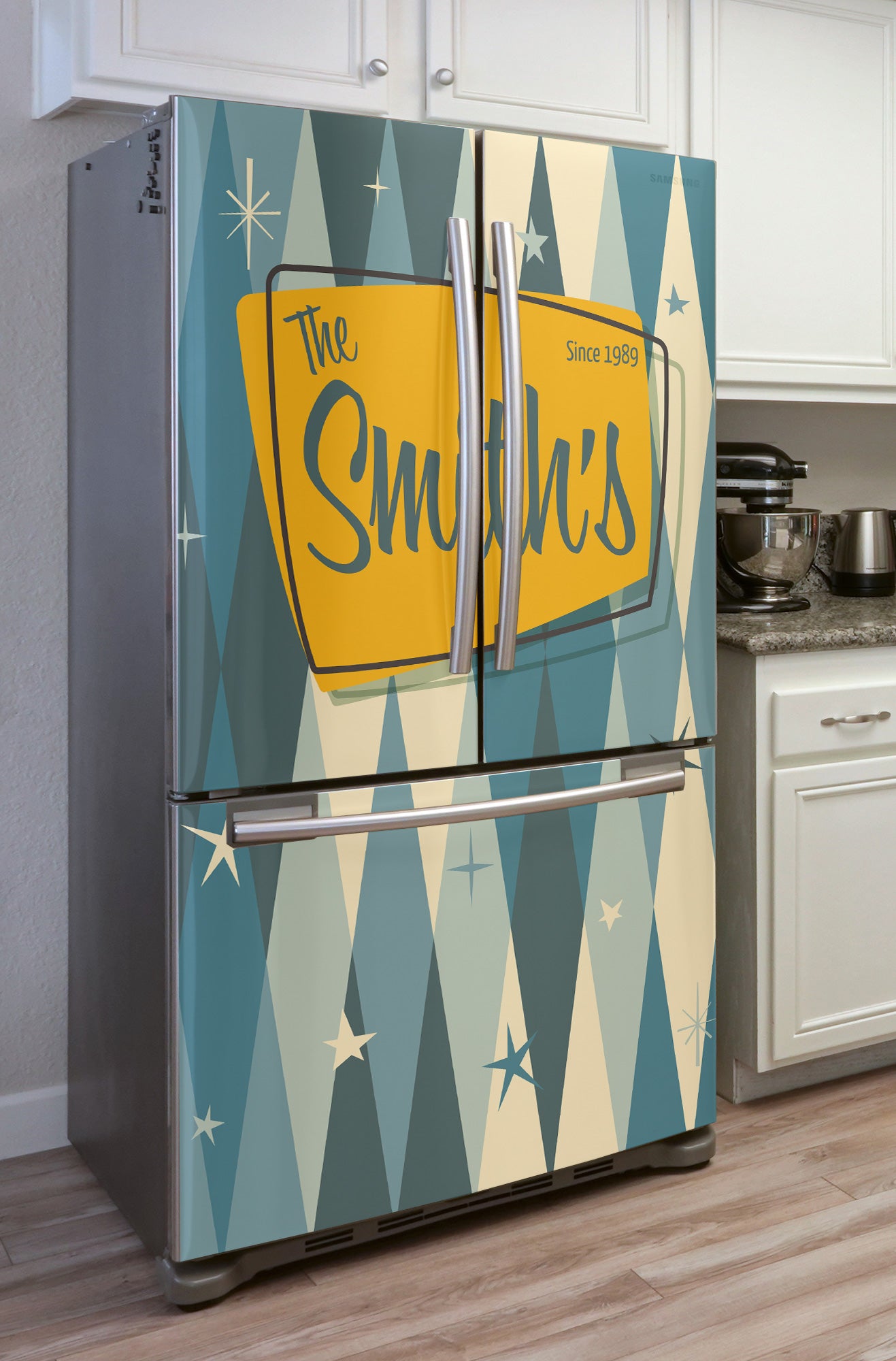 Best! Custom Upload 36" x 70" Refrigerator Skin - NEW!