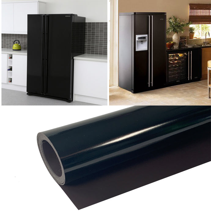 magnetic gloss black roll for refrigerators