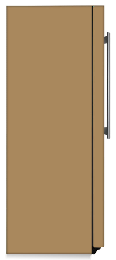  Almond Nutshell Color Magnet Skin on Side of Refrigerator 