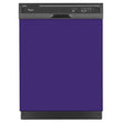 Load image into Gallery viewer, Amethyst Purple Color Magnet Skin on Black Dishwasher
