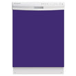 Load image into Gallery viewer, Amethyst Purple Color Magnet Skin on White Dishwasher
