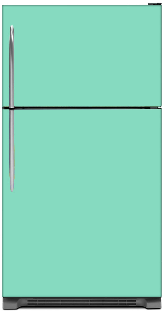 Aqua Green Refrigerator Magnet Skins - Authentic USA Products