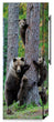 Load image into Gallery viewer, Bear Family Magnet Skin on Side of Refrigerator
