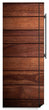 Load image into Gallery viewer, Cherry Wood Panels Magnetic Refrigerator Skin Cover Wrap on Fridge Side Panel
