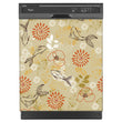 Load image into Gallery viewer, Elegant Fish &amp; Pattern Designs Magnetic Dishwasher Cover Skin Panel on Dishwasher with Black Control Panel
