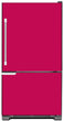 Load image into Gallery viewer, Hot Pink Color Magnet Skin on Model Type Bottom Freezer Refrigerator

