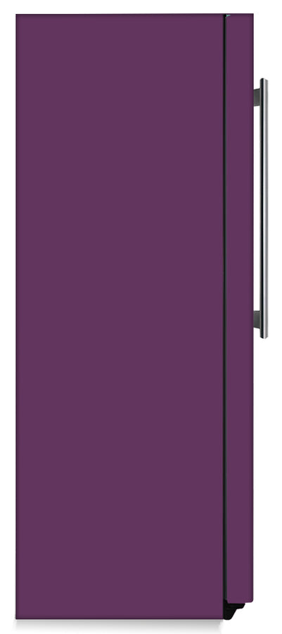  Lavender Mauve Color Magnet Skin on Side of Refrigerator 