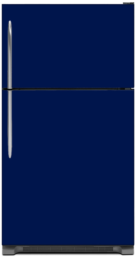  Midnight Blue Color Magnet Skin on Model Type Top Freezer Refrigerator 