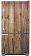 Load image into Gallery viewer, Natural Wood Planks Magnet Skin Panel on Refrigerator Model Type Bottom Freezer Fridge
