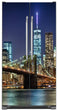 Load image into Gallery viewer, New York City Magnet Skin on Model Type Side by Side Refrigerator
