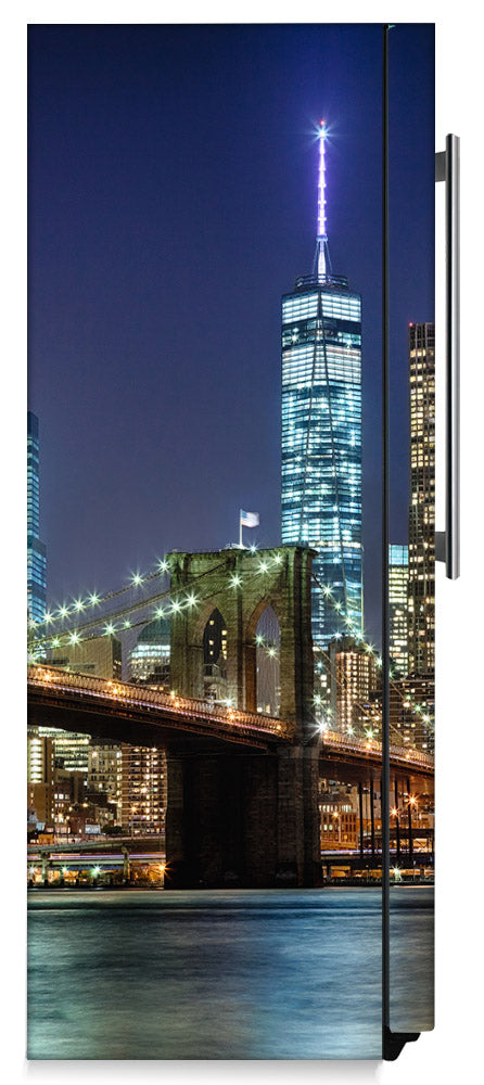 New York City Magnet Skin on Side of Refrigerator