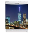 Load image into Gallery viewer, New York City Magnet Skin on White Dishwasher
