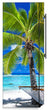 Load image into Gallery viewer, Perfect Palm Tree Magnet Skin on Side of Refrigerator
