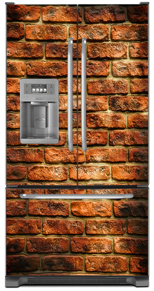 Best! Clay Bricks Refrigerator Skins