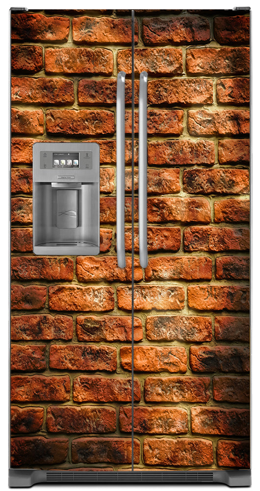 Best! Clay Bricks Refrigerator Skins