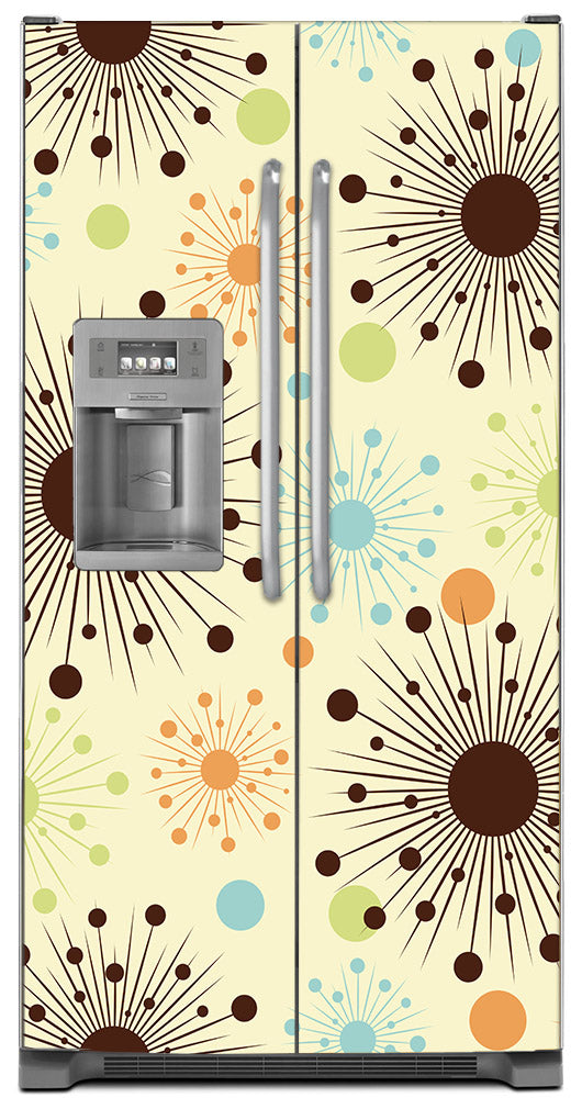 Best! Color Burst Refrigerator Skins