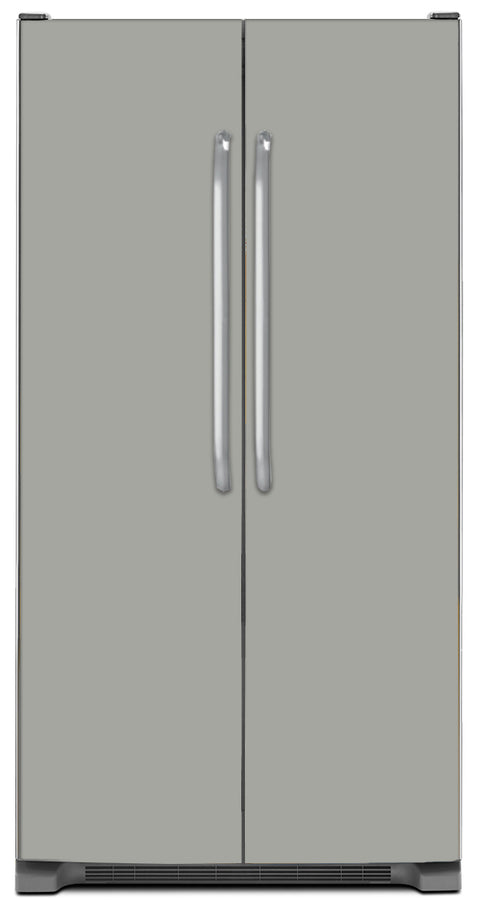  Stone Gray Color Magnet Skin on Model Type Side by Side Refrigerator 