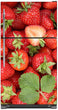 Load image into Gallery viewer, Sweet Strawberries Magnet Skin on Model Type Top Freezer Refrigerator

