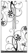 Load image into Gallery viewer, Swirling Flowers Magnet Skin on Model Type Side by Side Refrigerator
