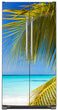 Load image into Gallery viewer, Tropical Breeze Magnetic Refrigerator Cover Wrap Skin Panel on Model Type Fridge Side by Side Refrigerator
