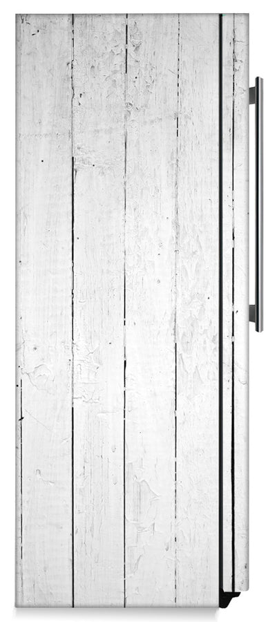  White Wood Planks<br/>Refrigerator Magnet Skin 