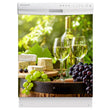 Load image into Gallery viewer, Winery Picnic Magnetic Dishwasher Cover Skin Panel on Dishwasher with White Control Panel
