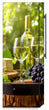 Load image into Gallery viewer, Winery Picnic Magnetic Refrigerator Skin Cover Wrap on Fridge Side Panel
